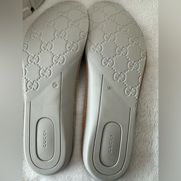 GUCCI Flashtrek Mesh Calfskin Suede Women’s Flashtrek Chunky Sneakers Size 38 - Picture 13 of 13